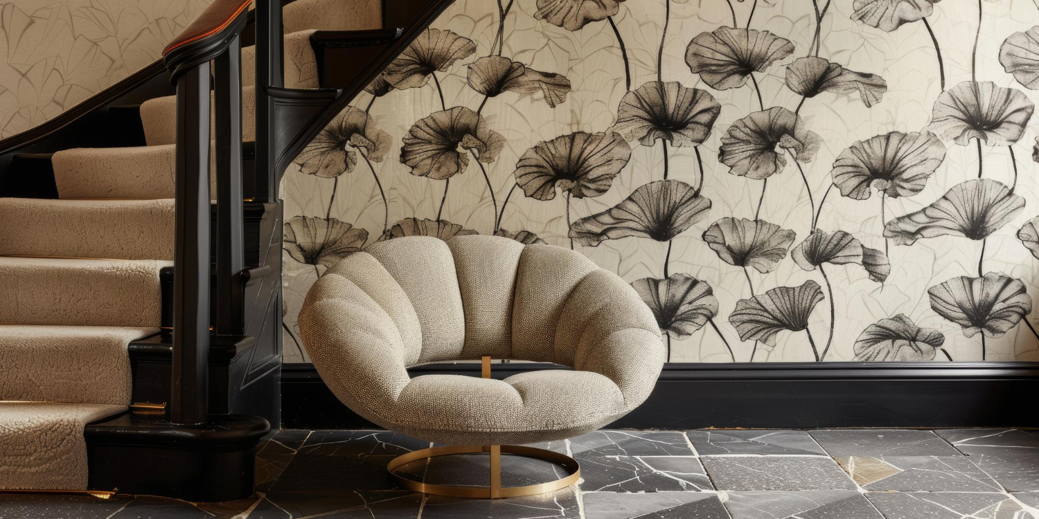 2 Carta da parati casa con licenza